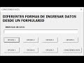 Como crear un formulario de ingreso de datos en excel vba MP3