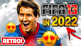 PLAYING FIFA 13 CAREER MODE in 2022 and it was VERY NOSTALGIC…(RETRO FIFA)