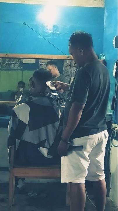 pangkas rambut Pantura👍👍👍