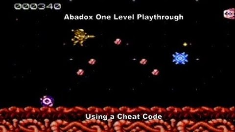 Abadox One Level Playthrough using a Nes Cheat Code :D #Nintendo #Nes #CheatCodes #Gaming #Retro