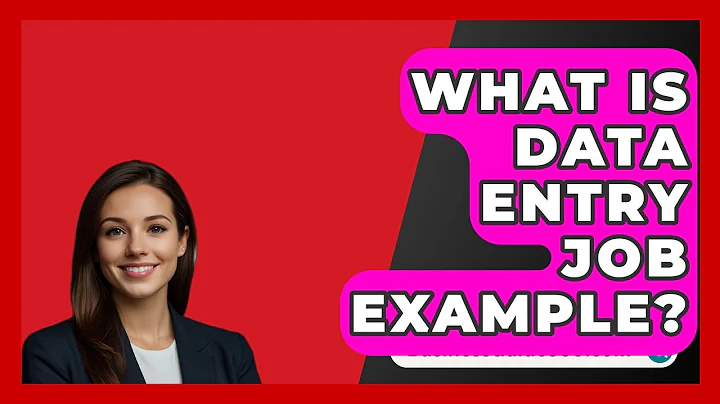 What Is Data Entry Job Example? - BusinessGuide360.com