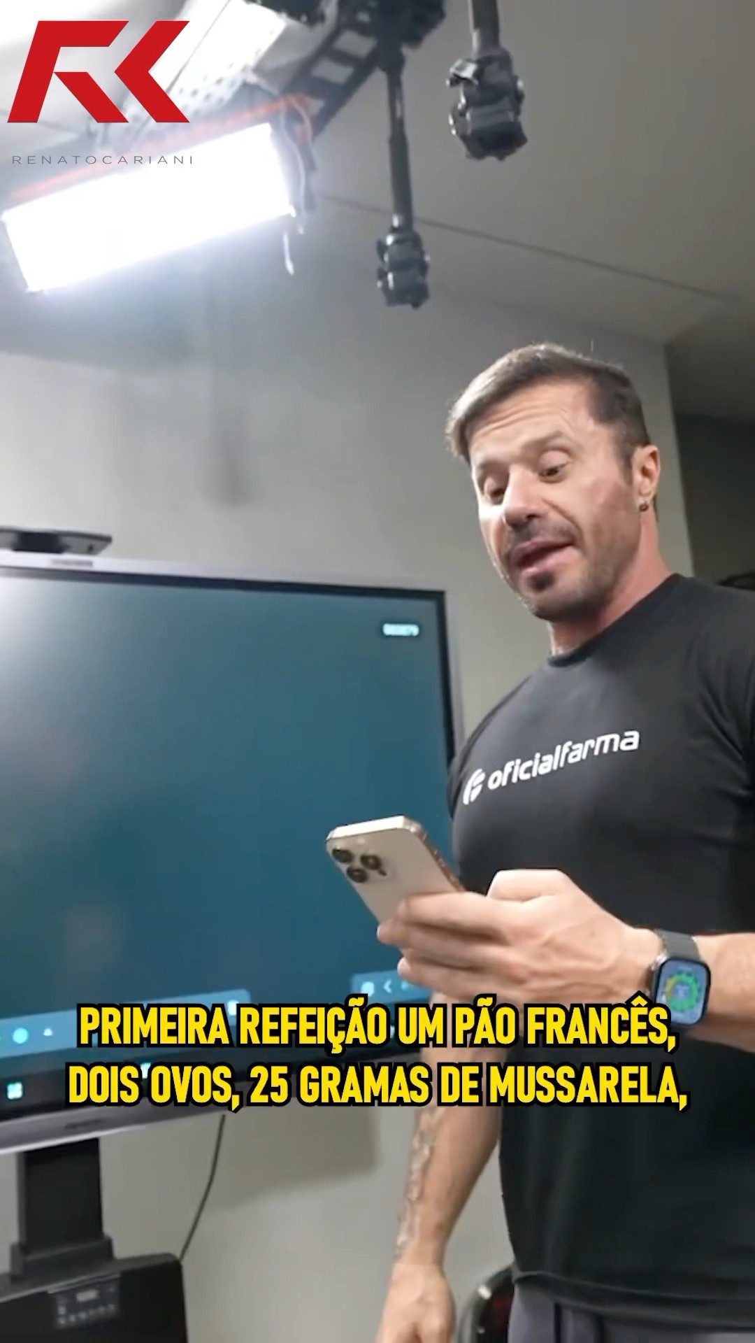 PROJETO ANÔNIMO: CARIANI REVELOU A DIETA DELE! #renatocariani #projetoanonimo #dieta #nutrição