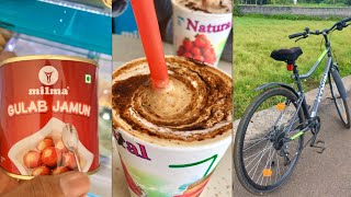 Cycle Ride With Food അടി | COLD COFFEE,COLD BOOST,SHAWARMA | food blog malayalam