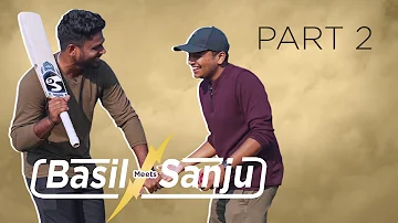 Basil Meets Sanju - Part 2 | Basil Joseph | Sanju Samson | @wonderwallmedia