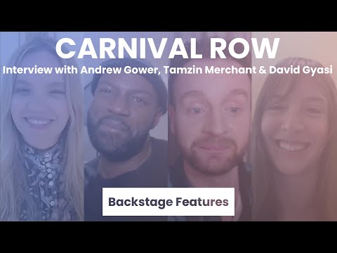 Carnival Row Interview with Andrew Gower, Tamzin Merchant & David Gyasi | Backstage Features