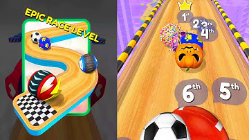 Going Balls Epic Race Level Gameplay Walkthrough Android ios