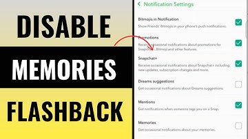 How to Disable Memories Flashback on Snapchat