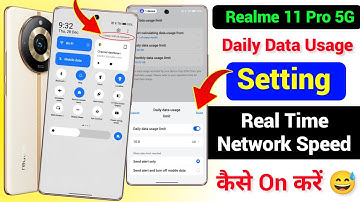 Realme 11 Pro 5g Daily Data Usage Limit Setting | How To Enable Daily Data Usage in Realme 11 Pro 5g