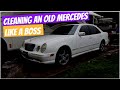 Washing a White W210 2001 Mercedes E 320 Sport - How to Wash a Car Like a Boss