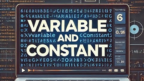Understanding Variables and Constants in Programming | Easy Explanation