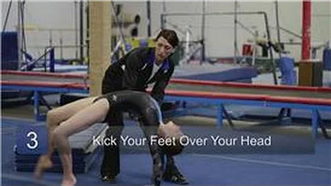 Gymnastics : Bridge Progression to a Back Walkover