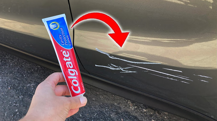 Use Toothpaste to Remove Scratches from Your Car. Does It Work?