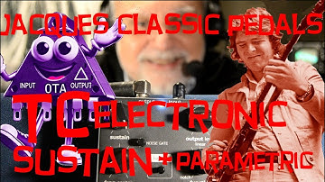 Classic Pedals  tc electronic Sustain + Parametric Equalizer