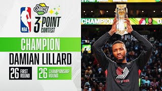Damian Lillard Wins #Starry3PT Contest 🏀 | 2023 #NBAAllStar