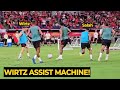 Florian Wirtz Can T Stop Creating Assists For Salah Diaz Nunez Gakpo In Last Training Ahead Milan Florian Wirtz Can T Stop Creating Assists For Salah Diaz Nunez Gakpo In Last Training Ahead Milan