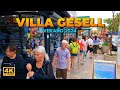 Villa gesell walking tour  temporada 2024  argentina 4k 