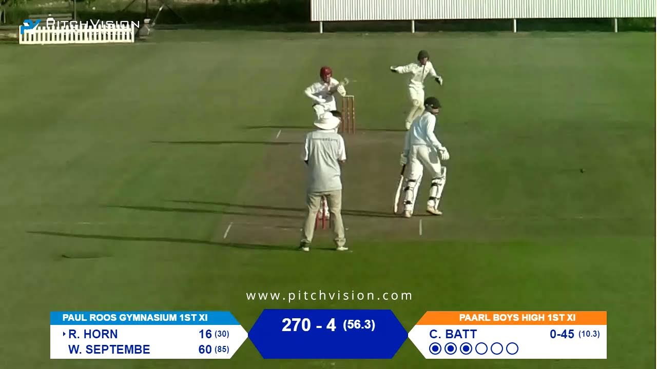 Paul Roos 1st XI vs Paarl Boys high 1st XI