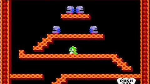 BUBBLE BOBBLE CLONE - gameplay - video snap - MAME Rom bublcave