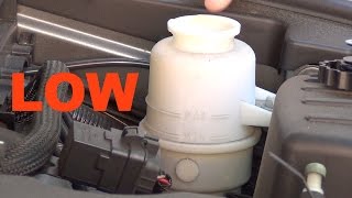 How To Refill Power Steering Fluid