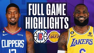 Game Recap: Clippers 133, Lakers 115