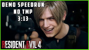 Resident Evil 4 Remake (Demo) Speedrun 3:13 No TMP 60 FPS [ Indonesia ]