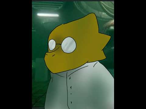 Undertale Real Laboratory Alphys Amalgamates Frisk Alphys Gaster Music Machine Girl