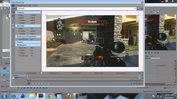 Sony Vegas Pro 10 Tutorial: Masking Tool Transition - Door/Window Opening