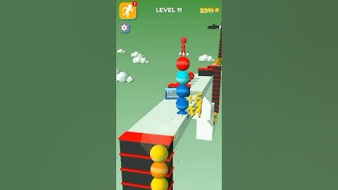 stack Rider game play level 11 #shortvideo #rider #youtubeshorts #gaming