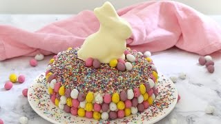 15 minutes is all it takes to whip up this show stopping easy white
chocolate easter cake. full recipe & tips at:
http://bakeplaysmile.com/easy-white-chocola...