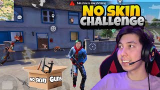 NO GUN SKIN CHALLENGE 🍷🗿 | do gun skins matter??🤔 | Mehdix Free Fire screenshot 2