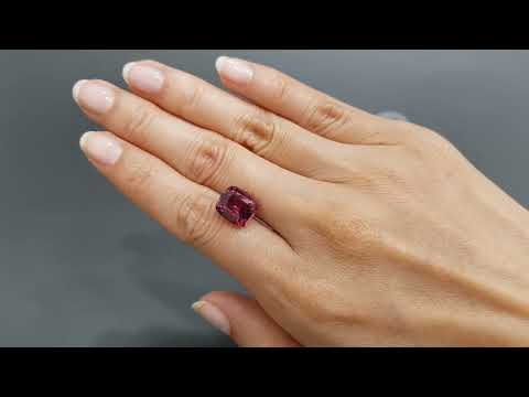 Intense pink rubellite 6.03 carats, Nigeria Video  № 4