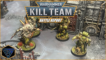 Gellerpox Infected VS Plague Marines - Kill Team Battle Report