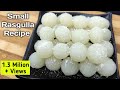 Small Rasgulla Recipe - सिर्फ दो कप दूध से ढेर सारे रसगुल्ले - How to make Rasgulla -