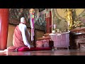 Korean Buddhist Monk Praying