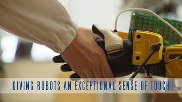 Novel artificial nervous system gives robots an exceptional sense of touch