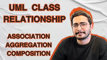 UML Class Relationships/ UML Class İlişkileri / Association,Aggregation,Composition And Multiplicty
