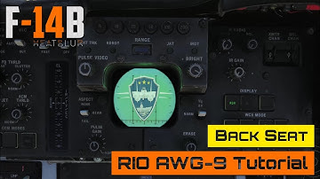 DCS World - F-14 Tomcat - Back Seat - RIO AWG-9 Tutorial