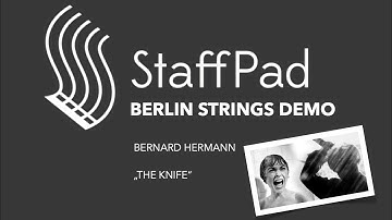 Berlin Strings Demo StaffPad Edition: Psycho "THE KNIFE"
