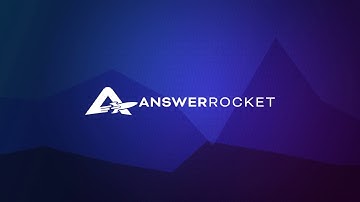 AnswerRocket Overview