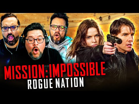 MISSION: IMPOSSIBLE - ROGUE NATION MOVIE REACTION! FIRST TIME WATCHING • Tom Cruise • IMF