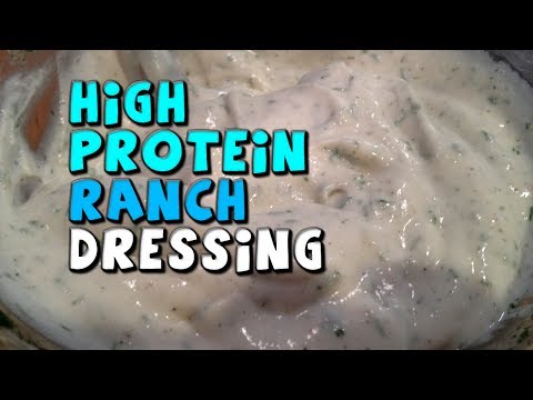 High PROTEIN Ranch Dressing Recipe (No Fat)