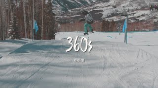 How to do 360s with your snowboard | PARK 101 | Snowboard Tips | PSIA-AASI Chris Rogers X Givego screenshot 4