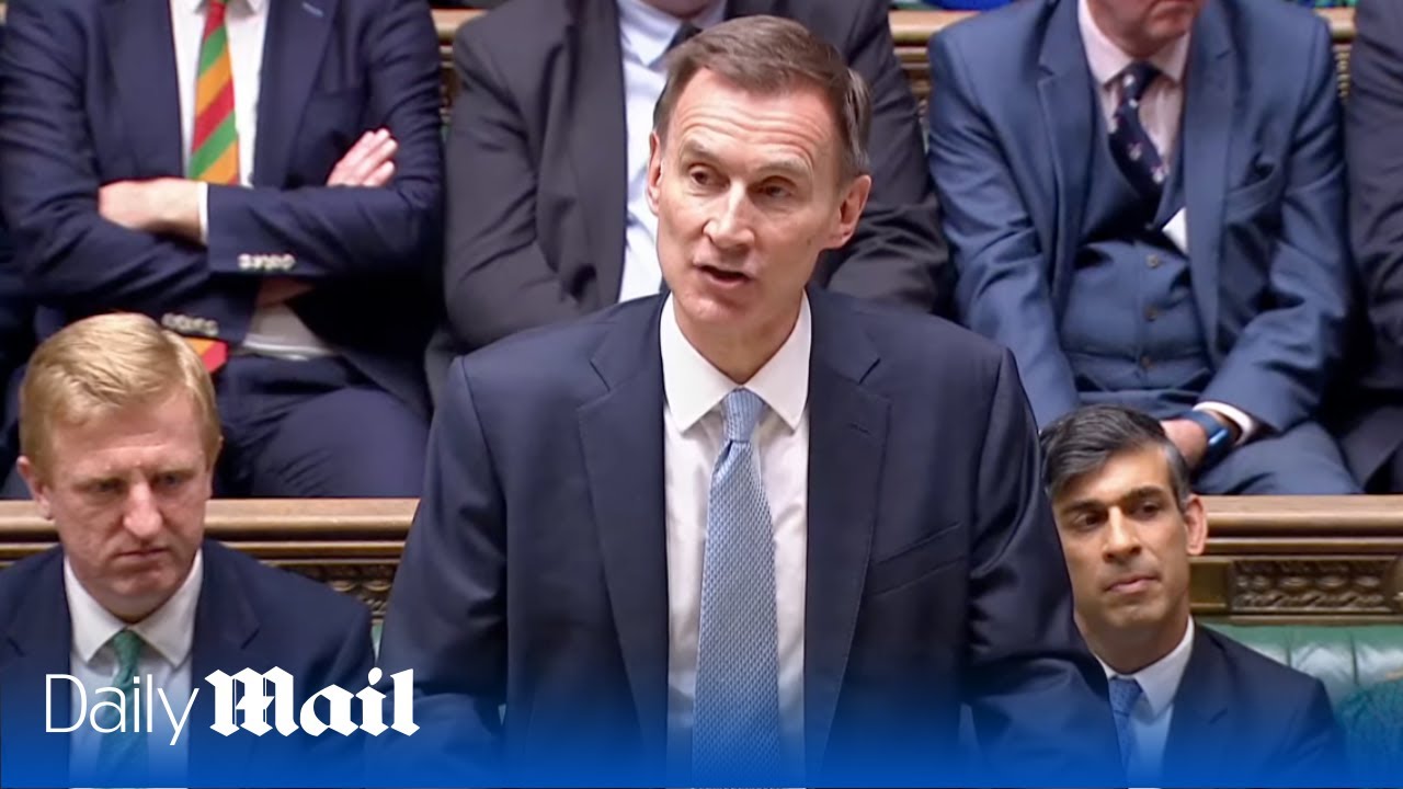 LIVE: Chancellor Jeremy Hunt delivers Budget statement