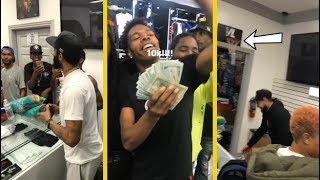 Nipsey Hussle U0026 Lil Baby Bets 10k On Their Homies Hoopin