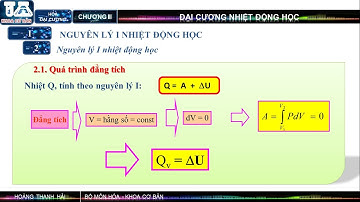 NGUYÊN LÝ I NHIỆT ĐỘNG HỌC (Phần 1) || HÓA ĐẠI CƯƠNG