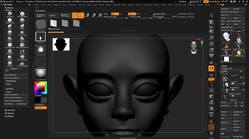 Quickstart with the Vector Displacement Brushes.