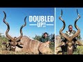 2 MONSTER KUDUS IN 1 DAY! | ACTION PACKED | Hunting South Africa 2018 Part 3