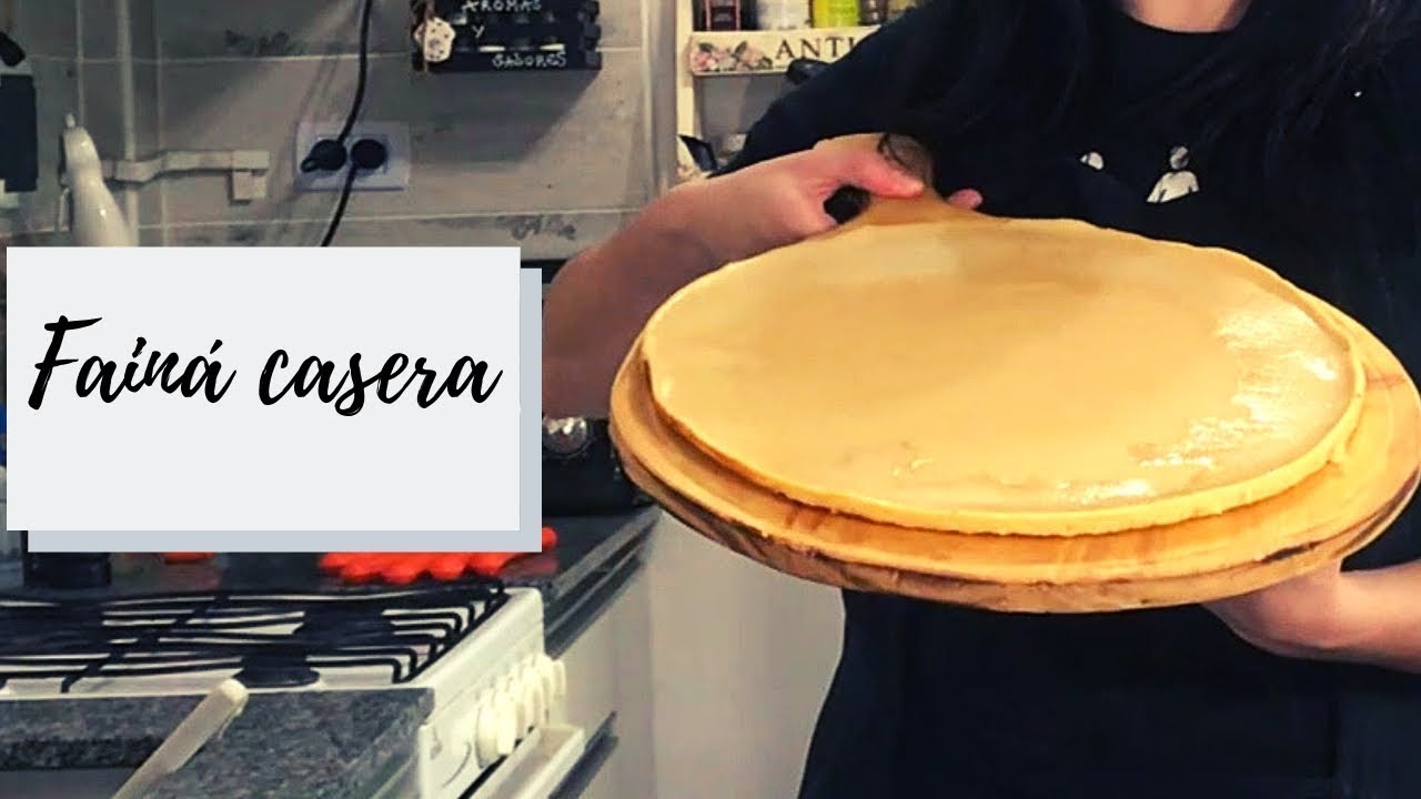Fainá: receta paso a paso con sólo 4 ingredientes