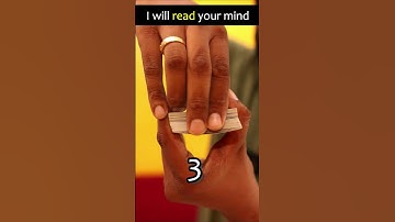 Mind reading with cards | Learn Magic #shorts #shortsvideo