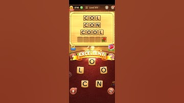 Word Connect Puzzle Level 359 Walkthrough [Bonus Words & Answers] #shorts